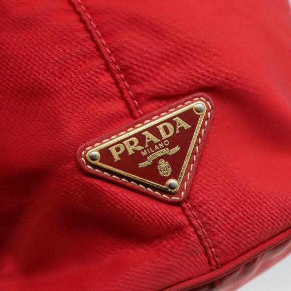 PRADA Tote Bag Nylon Red - Picture 10 of 16